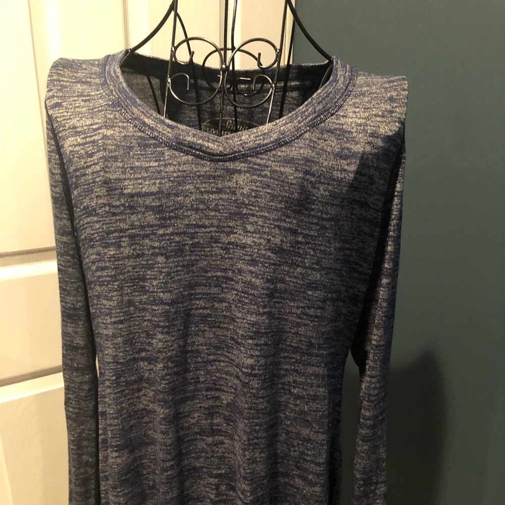 Lounge shirt multicolored  denim washed